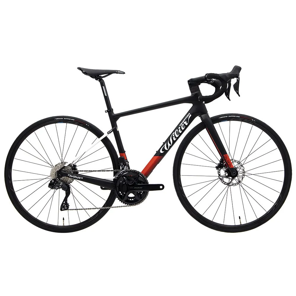 Wilier Garda Disc 105 Di2 Rennrad, Red / black Wilier Garda Disc 105 Di2 Rennrad, Red / black