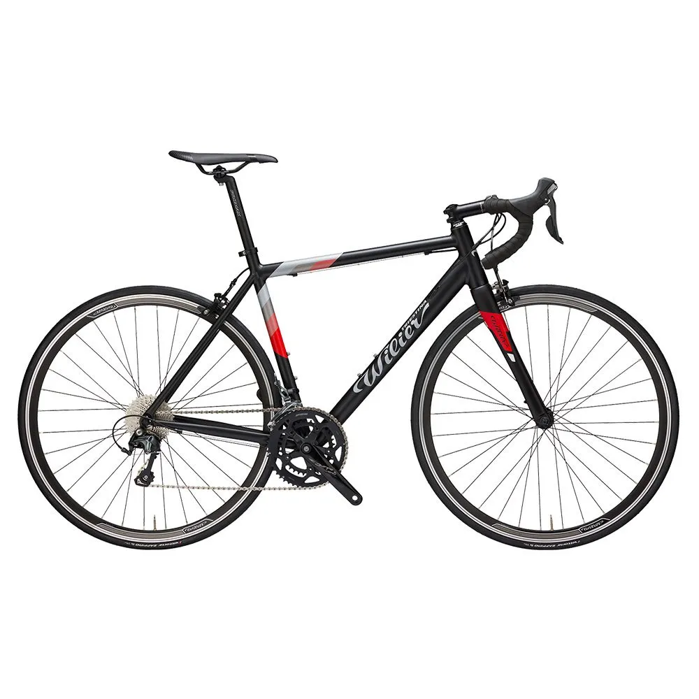 Wilier Montegrappa Tiagra 4700 2023 Rennrad, Matt grey / black / red