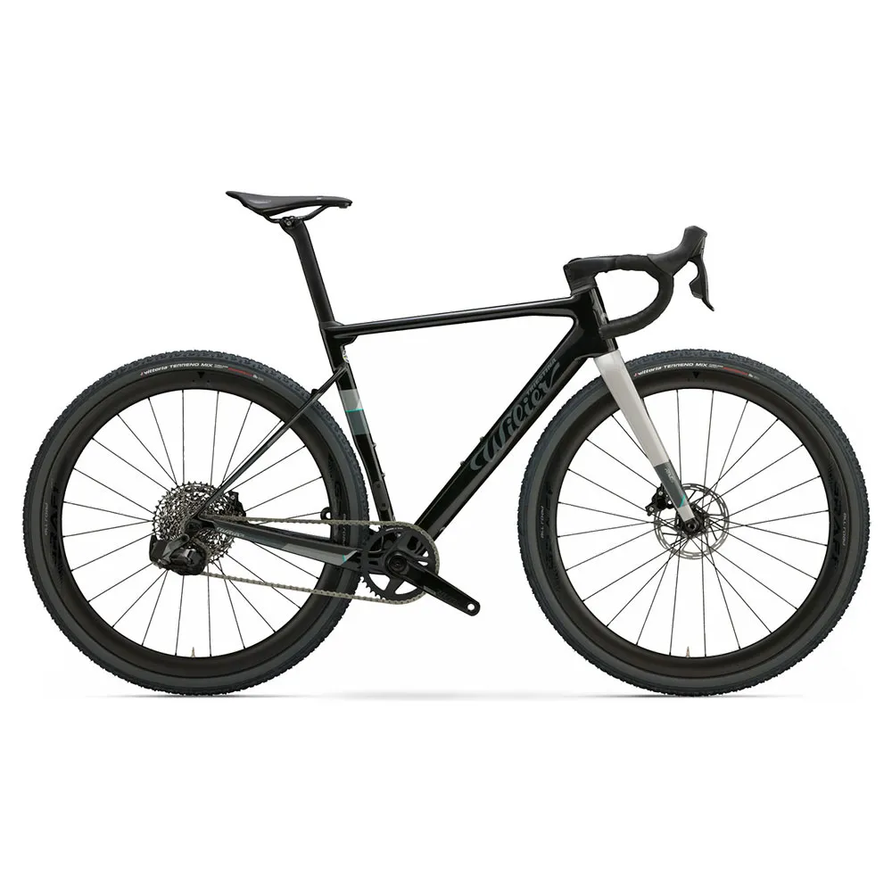 Wilier Rave Sl Campy Ekar Gt 2025 Gravelbike, Black / silver Wilier Rave Sl Campy Ekar Gt 2025 Gravelbike, Black / silver