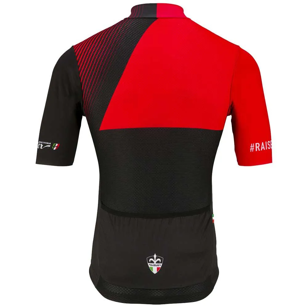 Wilier Rigo Kurzarm-radtrikot, Black / red, S Wilier Rigo Kurzarm-radtrikot, Black / red, S