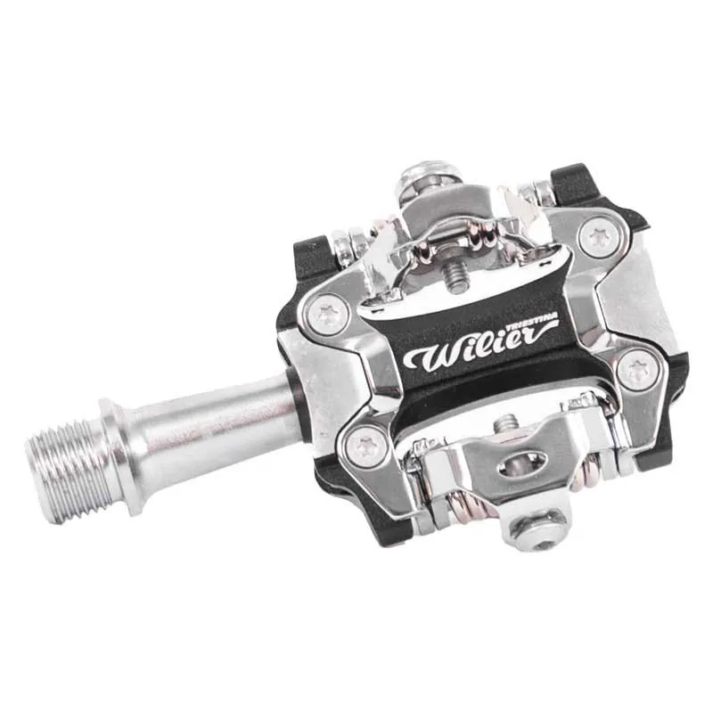 Wilier Spd Ball Bearing Pedale, Silver, One Size Wilier Spd Ball Bearing Pedale, Silver, One Size