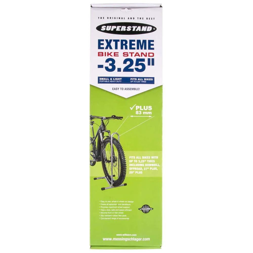 Willworx Superstand Extreme Fahrradständer, Silver, 12-29" Willworx Superstand Extreme Fahrradständer, Silver, 12-29"