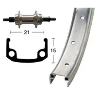 Winora Aluminium Wheel 6-7s 26´´ Hinterrad Winora Aluminium Wheel 6-7s 26´´ Hinterrad