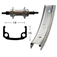 Winora Aluminium Wheel 6-7s 26´´ Hinterrad Winora Aluminium Wheel 6-7s 26´´ Hinterrad