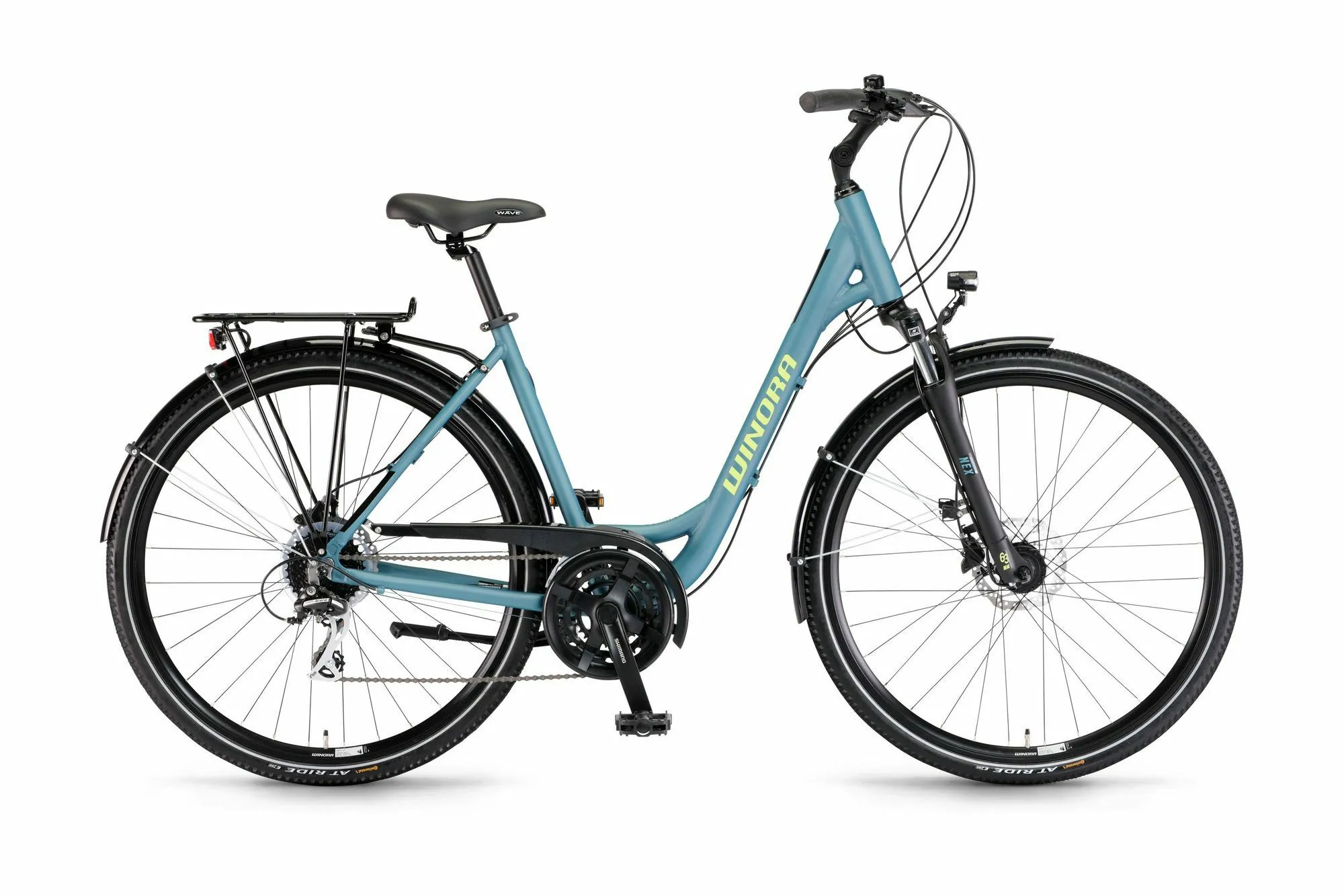 Winora Domingo 24 Cadet Blue matte 2023 28" Wave, Hersteller-cadet blue matte, 46cm Winora Domingo 24 Cadet Blue matte 2023 28" Wave, Hersteller-cadet blue matte, 46cm