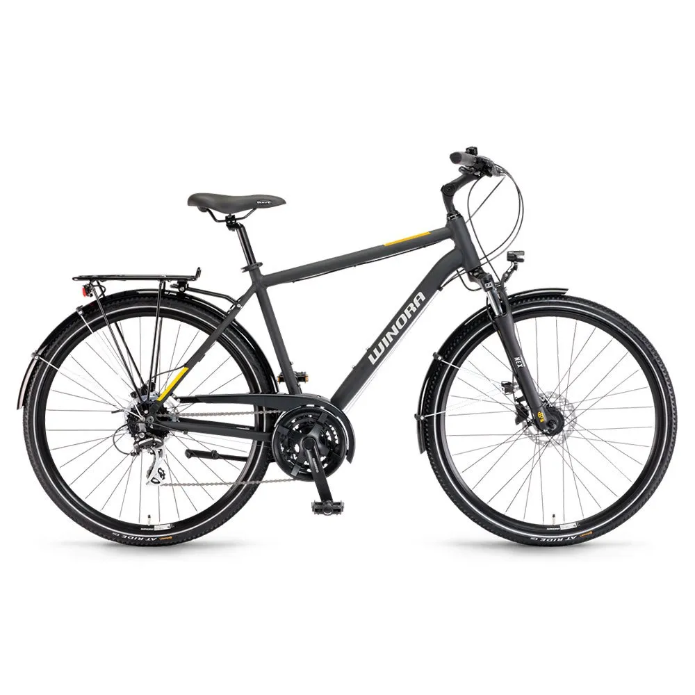 Winora Domingo 24 Gent 28´´ Acera 2022 Fahrrad, Black, 48 Winora Domingo 24 Gent 28´´ Acera 2022 Fahrrad, Black, 48