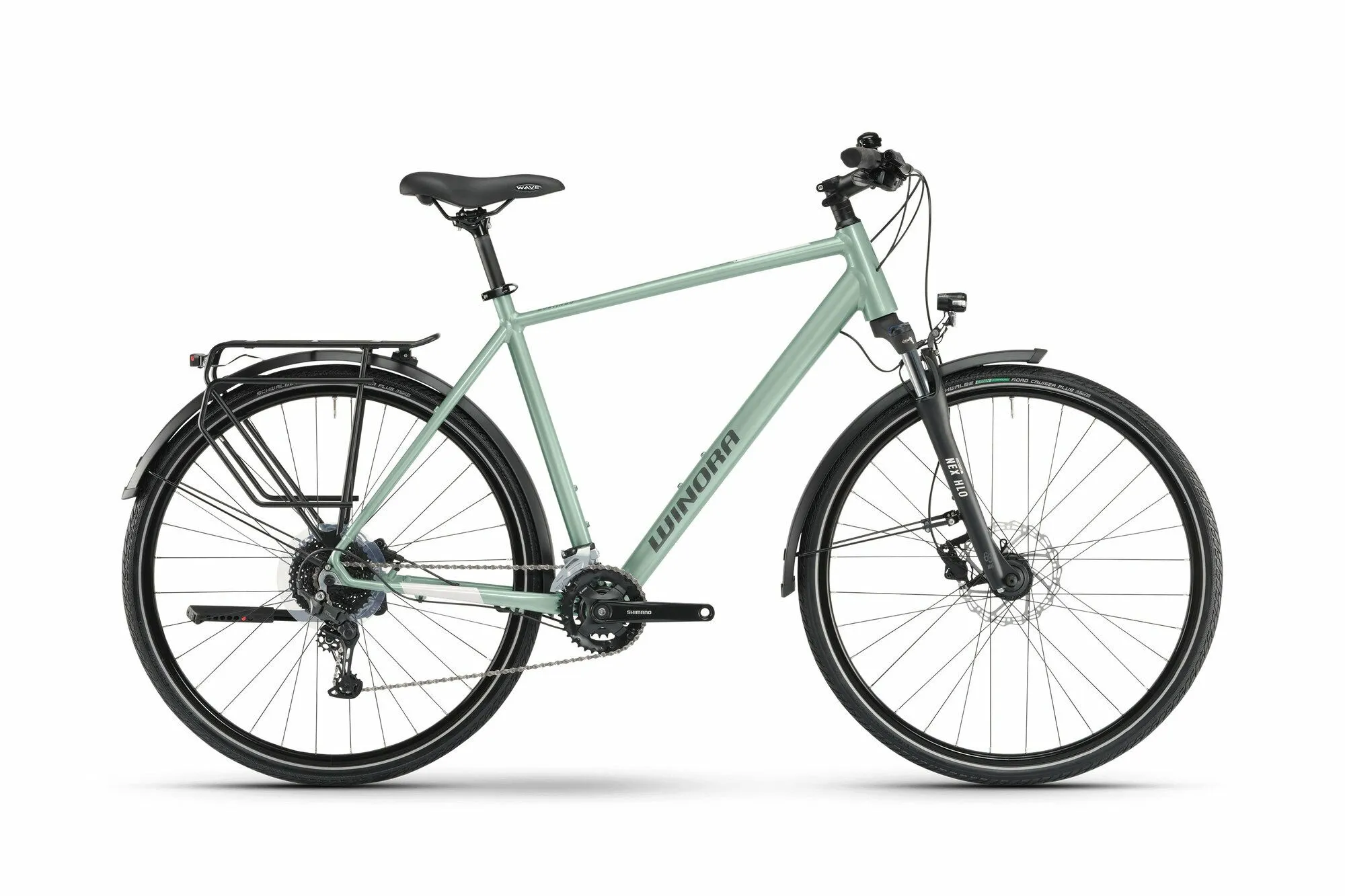 Winora Domingo X18 metallic sage 2025 28" Diamant Winora Domingo X18 metallic sage 2025 28" Diamant