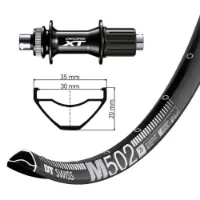 Winora Dt Swiss M502 Shimano Deore Xt 8-11s 29´´ Cl Disc Hinterrad Winora Dt Swiss M502 Shimano Deore Xt 8-11s 29´´ Cl Disc Hinterrad