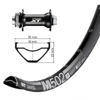 Winora Dt Swiss M502 Shimano Deore Xt 8010 29´´ Cl Disc Vorderrad Winora Dt Swiss M502 Shimano Deore Xt 8010 29´´ Cl Disc Vorderrad