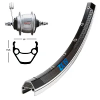 Winora Exal Xp19 Skid Shimano Nexus 8s Hinterrad Winora Exal Xp19 Skid Shimano Nexus 8s Hinterrad