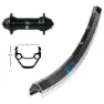 Winora Exal Zs 19 700 Qr Shimano T3000 Vorderrad, Black / silver, 9 x 100mm