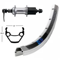Winora Exal Zx 19 700 Qr Shimano Acera T3000 8s Hinterrad Winora Exal Zx 19 700 Qr Shimano Acera T3000 8s Hinterrad