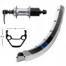 Winora Exal Zx 19 700 Qr Shimano Acera T3000 8s Hinterrad, Silver, 10 x 135mm