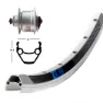 Winora Exal Zx 19 Dynamo Shimano Dh3d72 Cl Disc Vorderrad, Silver, 9 x 100mm