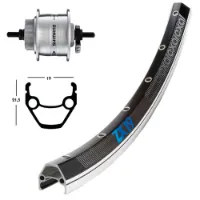 Winora Exal Zx 19 Qr Dynamo Shimano Dh3d32 Vorderrad Winora Exal Zx 19 Qr Dynamo Shimano Dh3d32 Vorderrad
