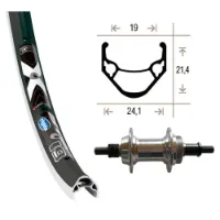 Winora Rigida X-star 19 6-7s 24´´ Hinterrad Winora Rigida X-star 19 6-7s 24´´ Hinterrad