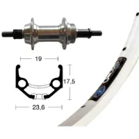 Winora Rigida Zac 19 6-7s Hinterrad Winora Rigida Zac 19 6-7s Hinterrad
