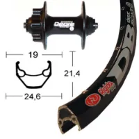 Winora Rigida Zac 2000 Qr Shimano Deore 6b Disc Vorderrad Winora Rigida Zac 2000 Qr Shimano Deore 6b Disc Vorderrad