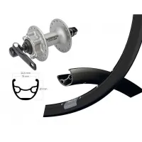 Winora Ryde Rival 19 Disc 6a Qr Shimano Deore 29´´ Vorderrad Winora Ryde Rival 19 Disc 6a Qr Shimano Deore 29´´ Vorderrad