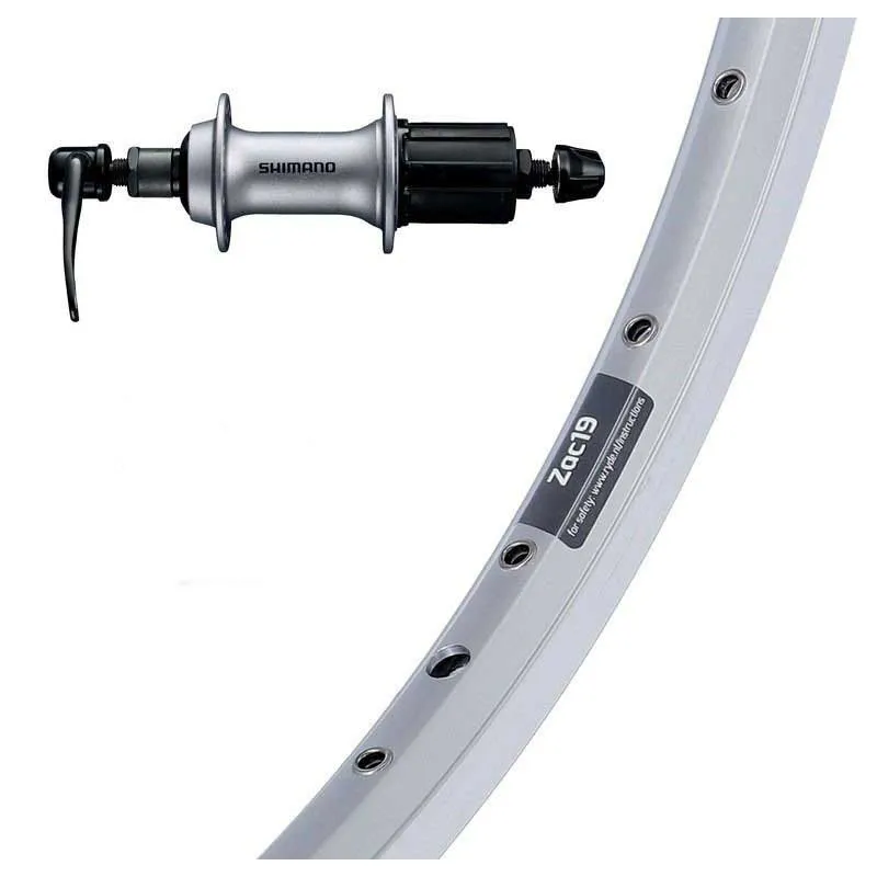 Winora Ryde Zac 19 700 Shimano Acera T3000 8s Hinterrad, Silver, 10 x 135mm Winora Ryde Zac 19 700 Shimano Acera T3000 8s Hinterrad, Silver, 10 x 135mm