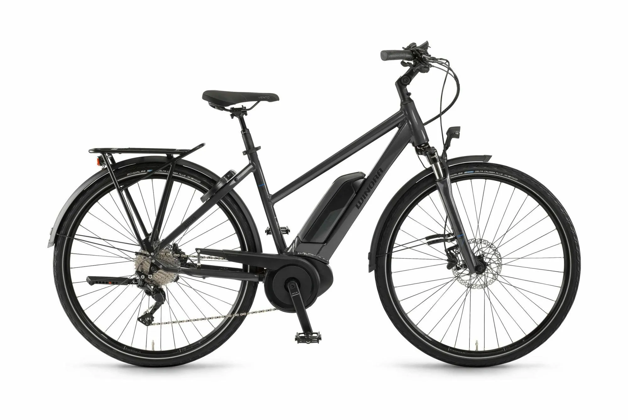 Winora Sinus Tria 10 Graphit 28" 500 Wh Trapez, Hersteller-graphit, 56cm Winora Sinus Tria 10 Graphit 28" 500 Wh Trapez, Hersteller-graphit, 56cm