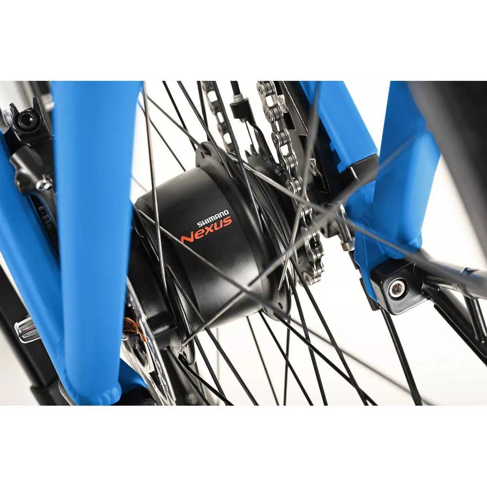 Winora Tria N8 E Nexus 2024 Elektrofahrrad, Blue, L, 500Wh