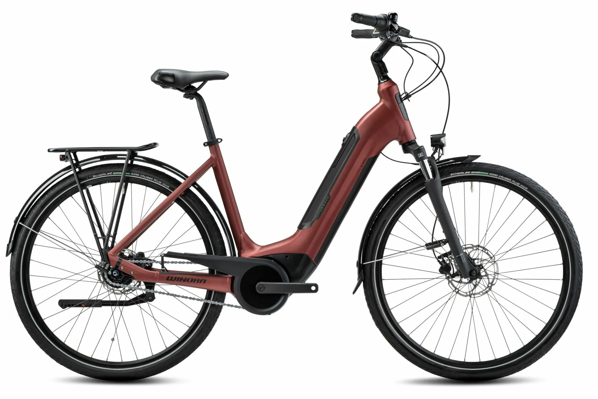 Winora Tria N8f eco Velvetred matt 28" 400 Wh Wave Winora Tria N8f eco Velvetred matt 28" 400 Wh Wave