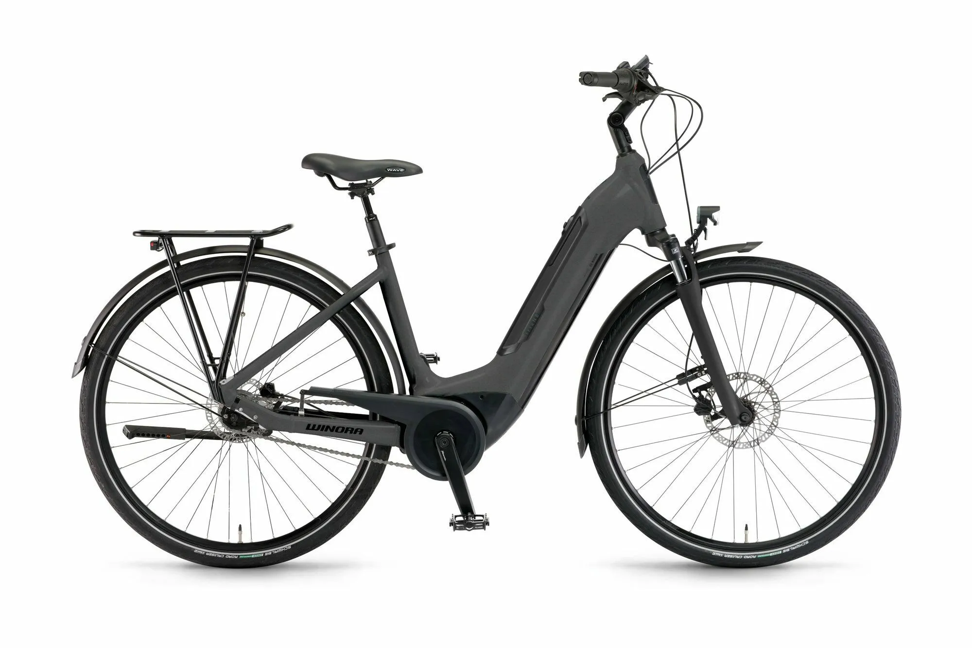 Winora Tria N8f Microchip Grey matt 28" 500 Wh Wave Winora Tria N8f Microchip Grey matt 28" 500 Wh Wave
