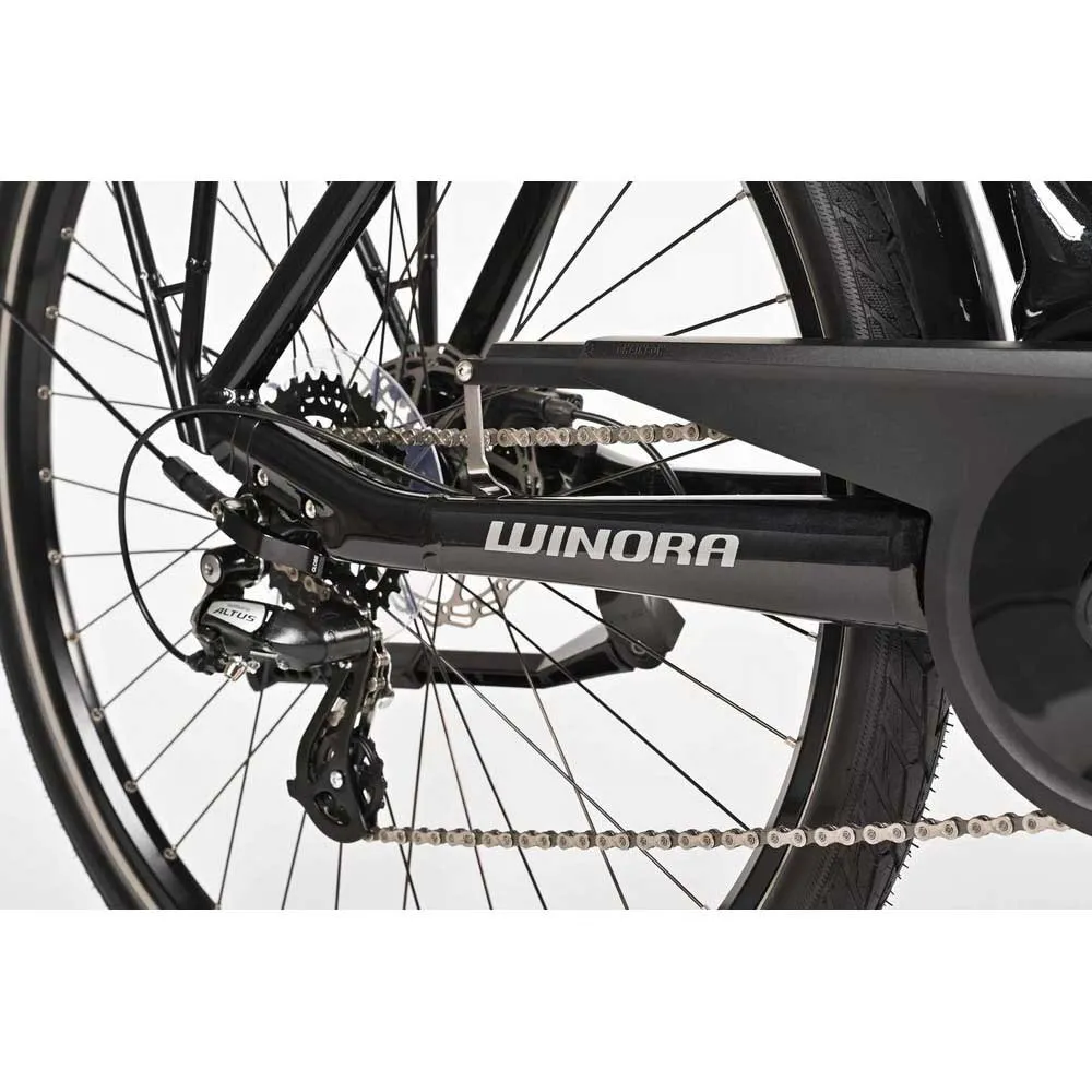Winora Tria X7 Altus 2024 Elektrofahrrad, Black, XL, 500Wh Winora Tria X7 Altus 2024 Elektrofahrrad, Black, XL, 500Wh