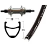 Winora Vuelta Airline 1 6-7s 26´´ Hinterrad, Black / silver, 10 x 135mm