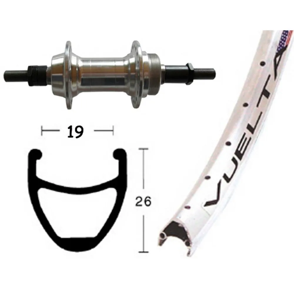 Winora Vuelta Airline 1 6-8s Hinterrad, Silver, 10 x 135mm Winora Vuelta Airline 1 6-8s Hinterrad, Silver, 10 x 135mm