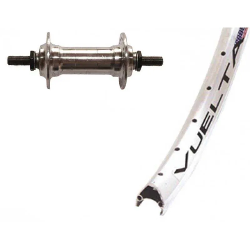 Winora Vuelta Airline 1 650c Rennrad-vorderrad, Matte silver, 9 x 100mm Winora Vuelta Airline 1 650c Rennrad-vorderrad, Matte silver, 9 x 100mm