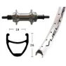 Winora Vuelta Airline 1 8-9s 650c Rennrad-hinterrad, Matte silver, 10 x 135mm