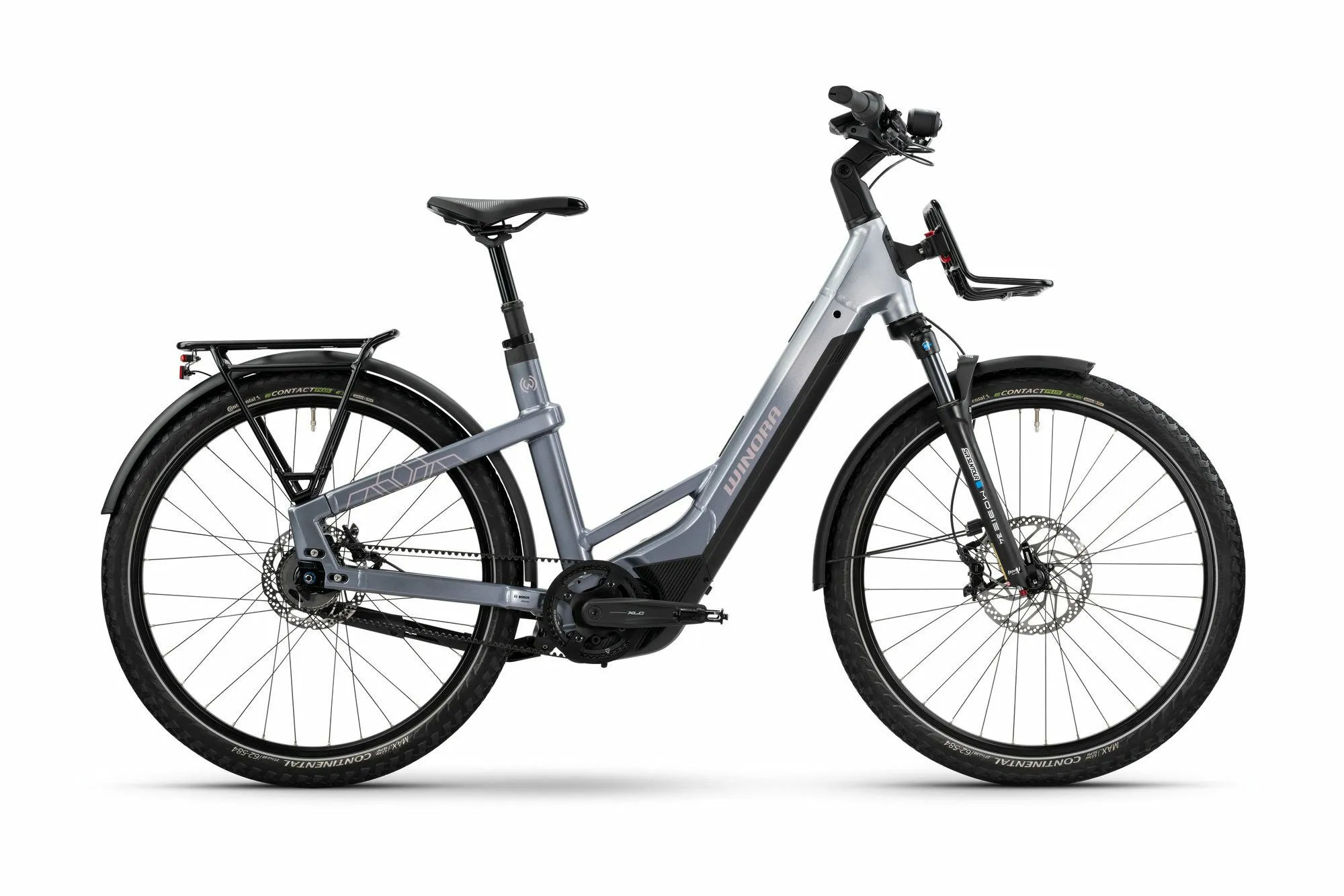 Winora Yakun R5 Pro downtown/haze grey-gloss 27,5" 800 Wh Wave, Grau, 44cm Winora Yakun R5 Pro downtown/haze grey-gloss 27,5" 800 Wh Wave, Grau, 44cm