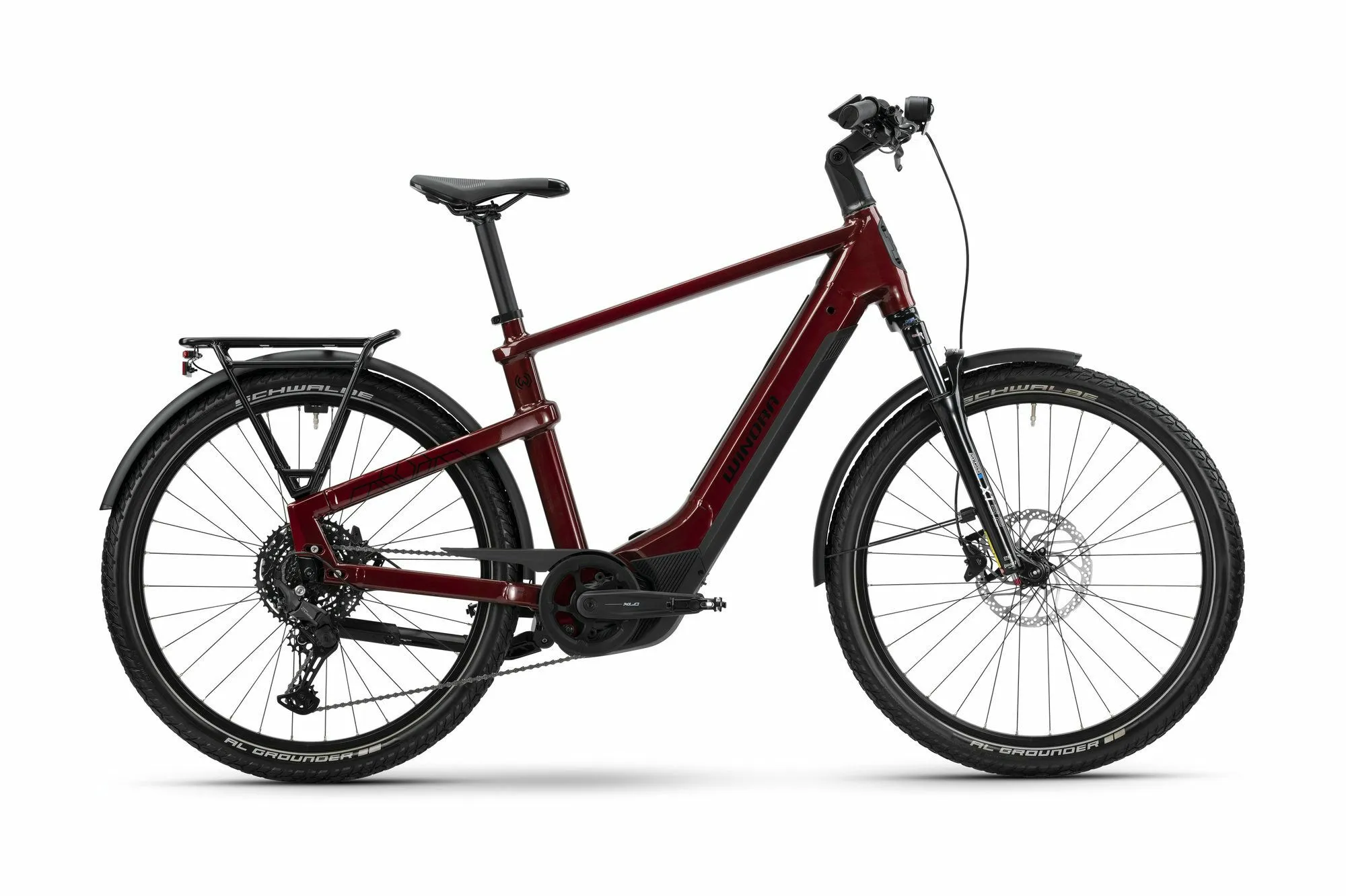 Winora Yakun X10 warm red-gloss 27,5" 800 Wh Diamant Winora Yakun X10 warm red-gloss 27,5" 800 Wh Diamant
