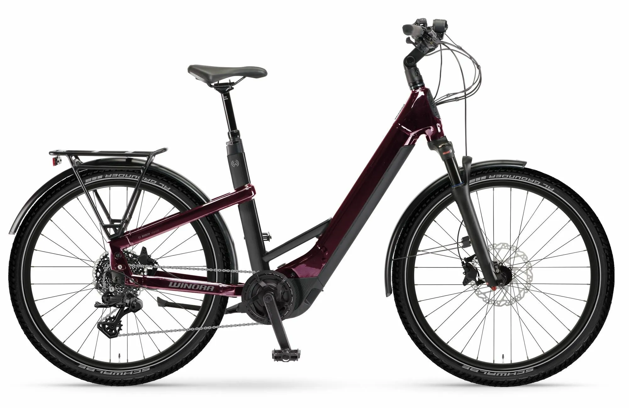 Winora Yakun X10E darkred 2023 27,5" 625 Wh Wave, Hersteller-darkred, 55cm Winora Yakun X10E darkred 2023 27,5" 625 Wh Wave, Hersteller-darkred, 55cm