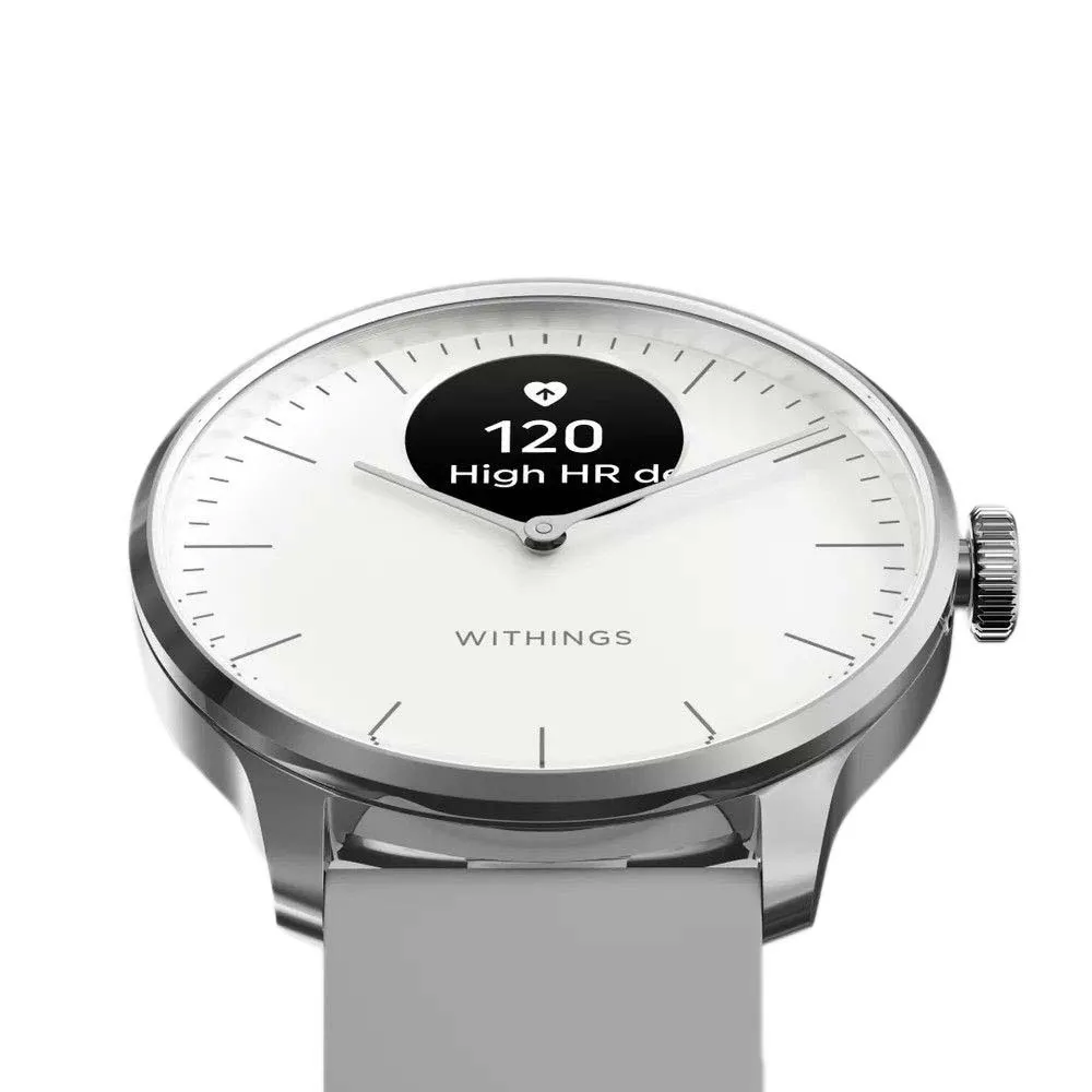 Withings Scanwatch Light Smartwatch, White