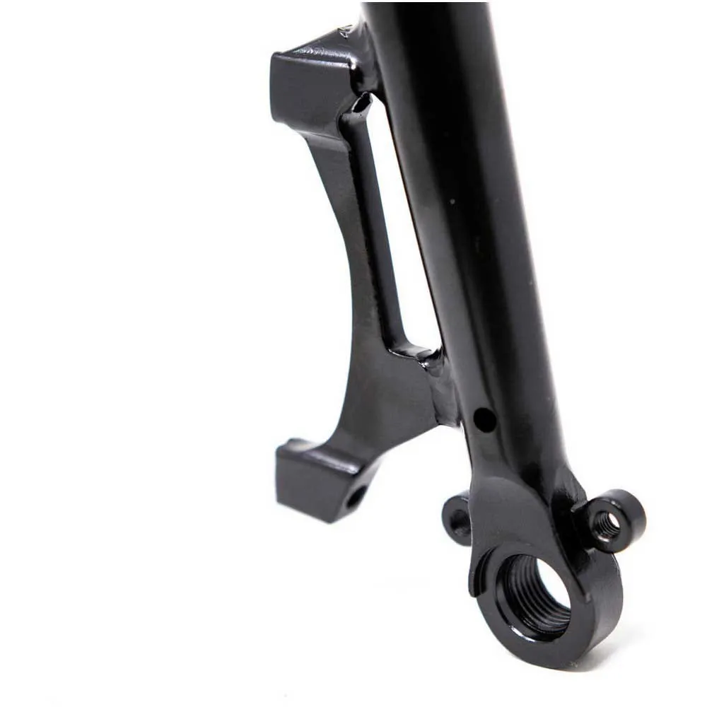 WOHO Flated Post Mount Disc 15x100 Mm Mtb-gabel, Black, 28" - 700C, Rigid WOHO Flated Post Mount Disc 15x100 Mm Mtb-gabel, Black, 28" - 700C, Rigid