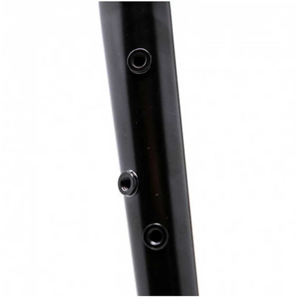 WOHO Flated Post Mount Disc 15x100 Mm Mtb-gabel, Black, 28" - 700C, Rigid WOHO Flated Post Mount Disc 15x100 Mm Mtb-gabel, Black, 28" - 700C, Rigid