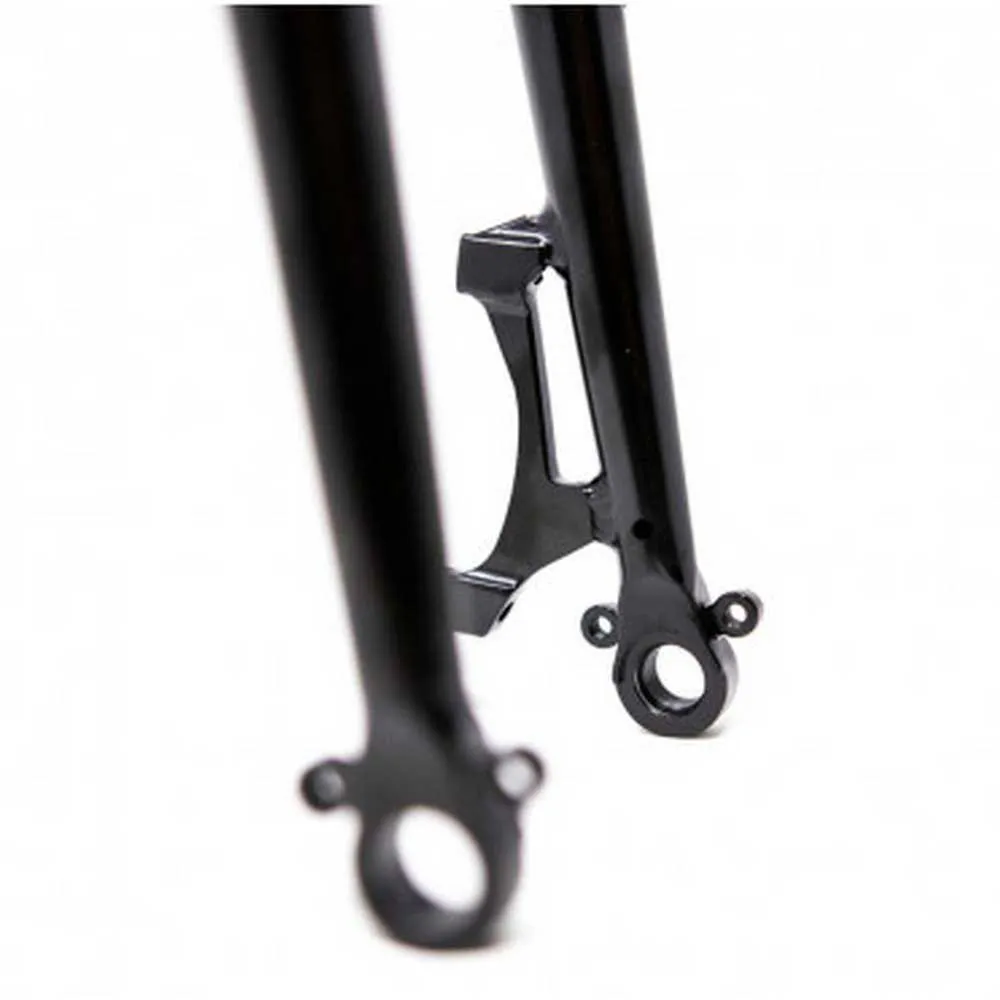 WOHO Flated Post Mount Disc 15x100 Mm Mtb-gabel, Black, 28" - 700C, Rigid WOHO Flated Post Mount Disc 15x100 Mm Mtb-gabel, Black, 28" - 700C, Rigid