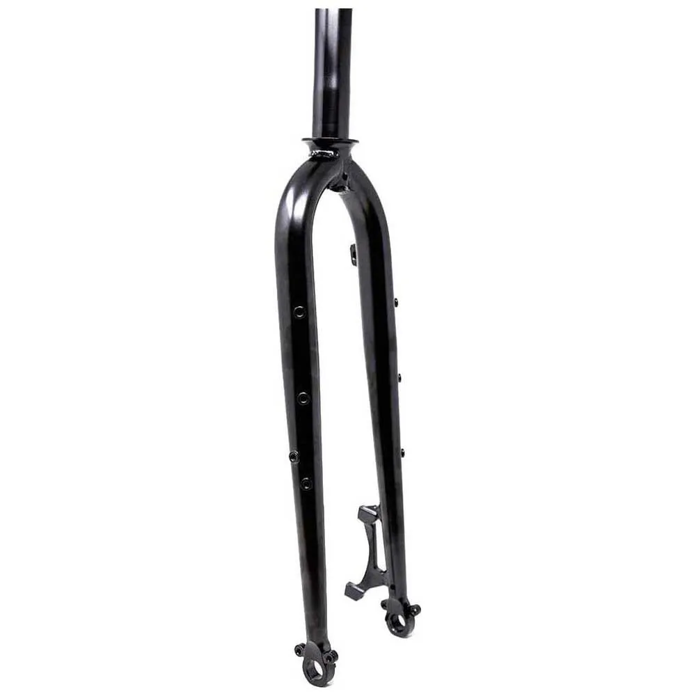 WOHO Flated Post Mount Disc 15x100 Mm Mtb-gabel, Black, 28" - 700C, Rigid WOHO Flated Post Mount Disc 15x100 Mm Mtb-gabel, Black, 28" - 700C, Rigid