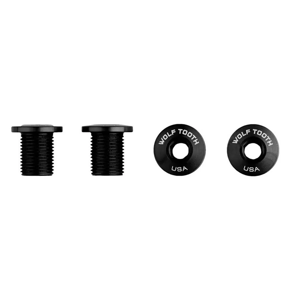 Wolf Tooth 10 Mm Kettenblattschraubensatz, Black, One Size Wolf Tooth 10 Mm Kettenblattschraubensatz, Black, One Size