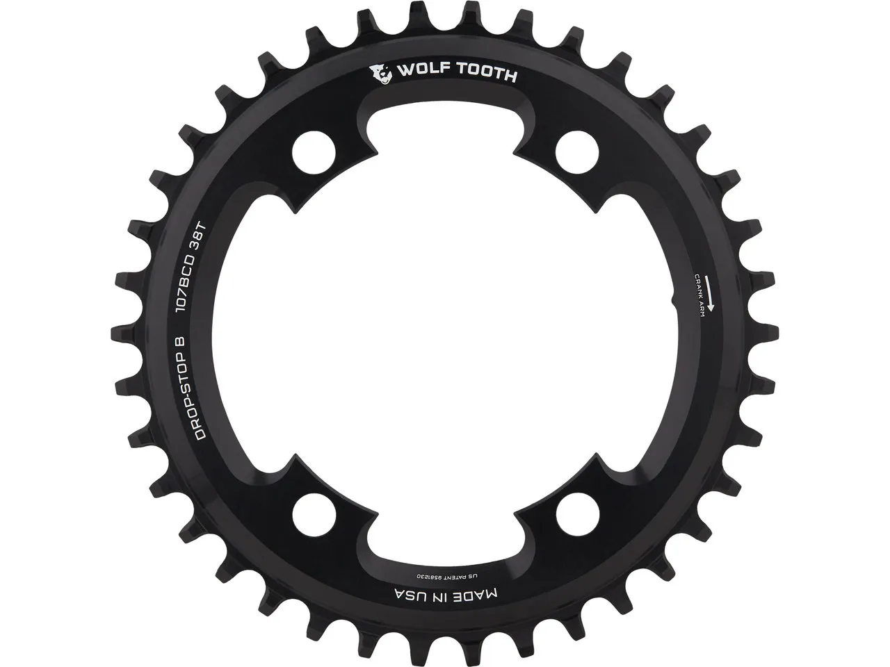 Wolf Tooth 107 BCD Kettenblatt für SRAM Wolf Tooth 107 BCD Kettenblatt für SRAM
