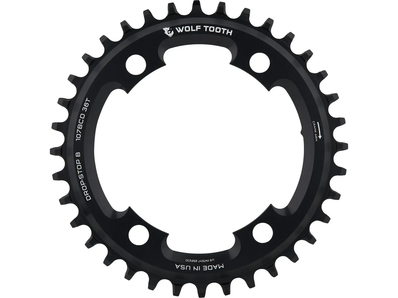 Wolf Tooth 107 BCD Kettenblatt für SRAM