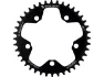 Wolf Tooth 110 BCD Gravel / CX / Road Kettenblatt, Schwarz, 52t