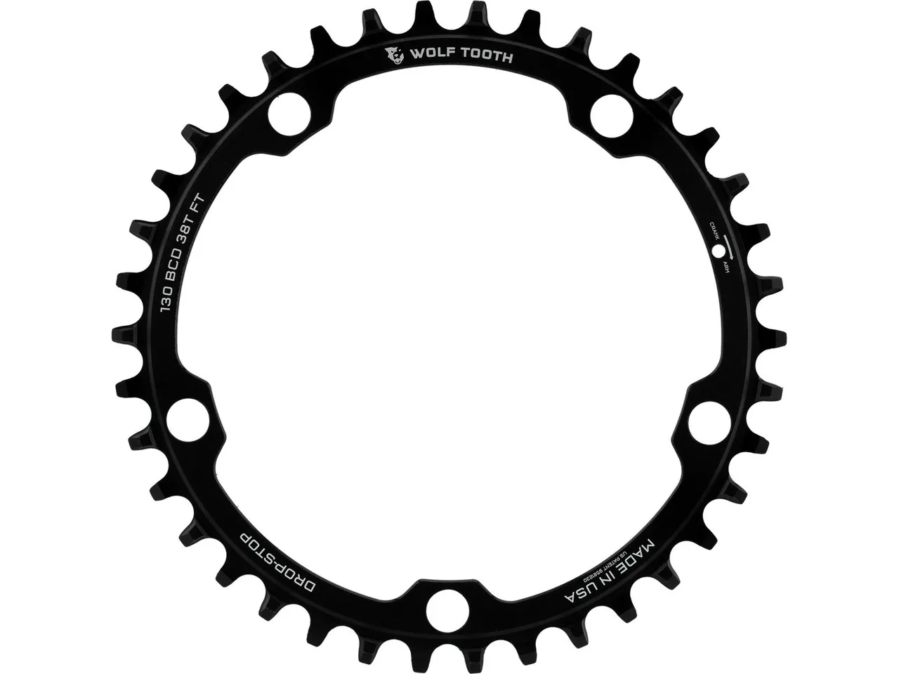 Wolf Tooth 130 BCD Gravel / CX / Road Kettenblatt Wolf Tooth 130 BCD Gravel / CX / Road Kettenblatt