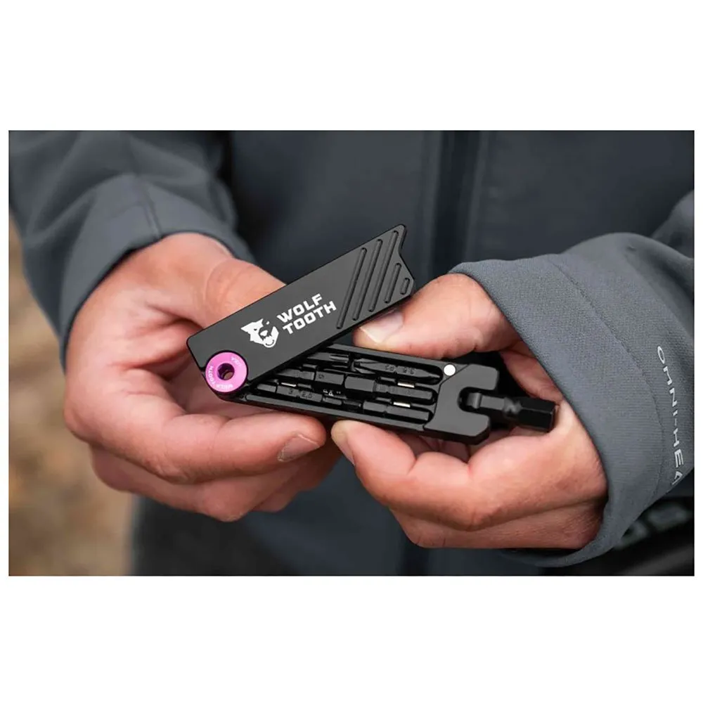 Wolf Tooth 6bit Multitool, Black, One Size Wolf Tooth 6bit Multitool, Black, One Size