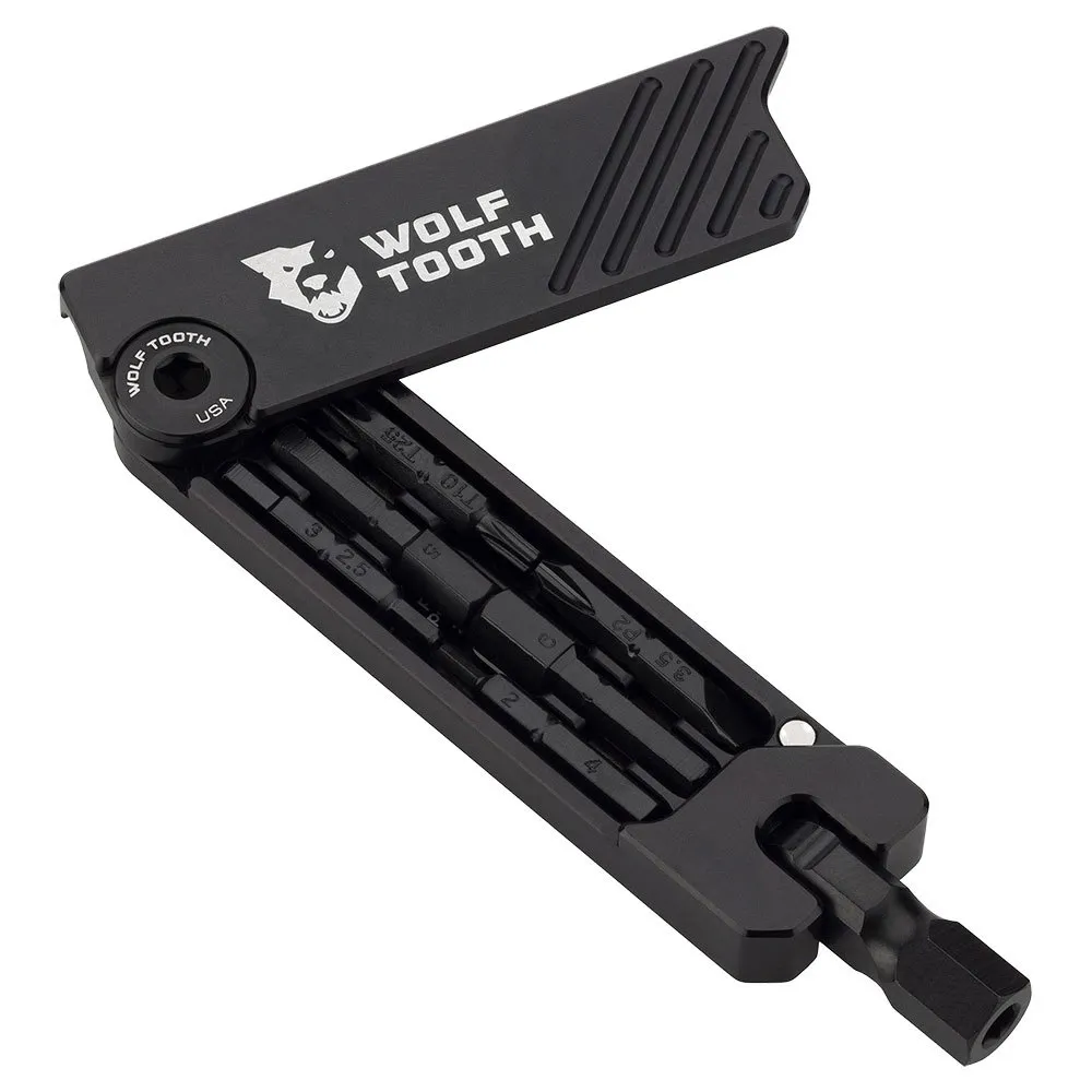 Wolf Tooth 6bit Multitool, Black, One Size Wolf Tooth 6bit Multitool, Black, One Size