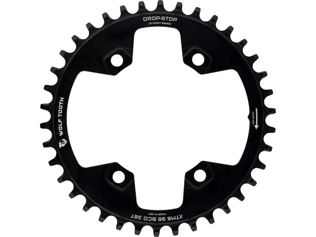 Wolf Tooth 96 BCD Kettenblatt für Shimano XT M8000 / SLX M7000 Wolf Tooth 96 BCD Kettenblatt für Shimano XT M8000 / SLX M7000