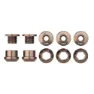 Wolf Tooth Aluminium Cnc Kettenblattschraubensatz 5 Einheiten, Espresso, 6mm